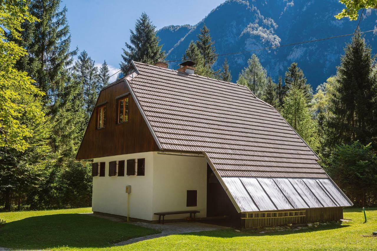 Pocitniska Hisa Radovna Villa Zgornja Radovna Kültér fotó